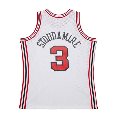 NBA WHITE JERSEY TRAIL BLAZERS 2004 DAMON STOUDAMIRE - White - Image 2