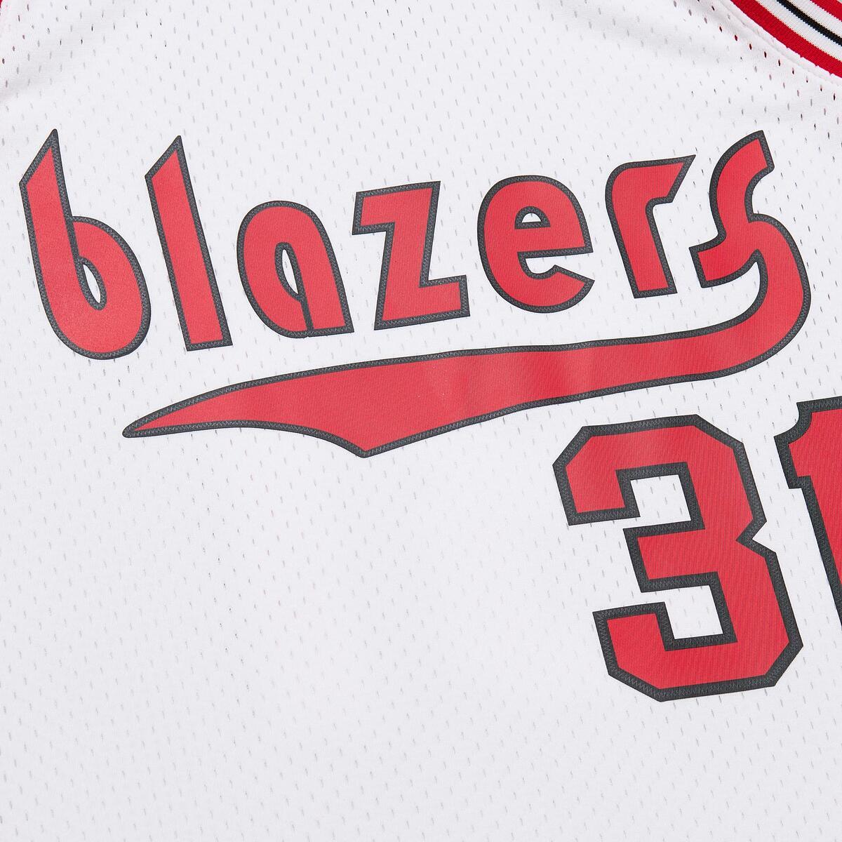 NBA WHITE JERSEY TRAIL BLAZERS 2004 SEBASTIAN TELFAIR - White - Image 3
