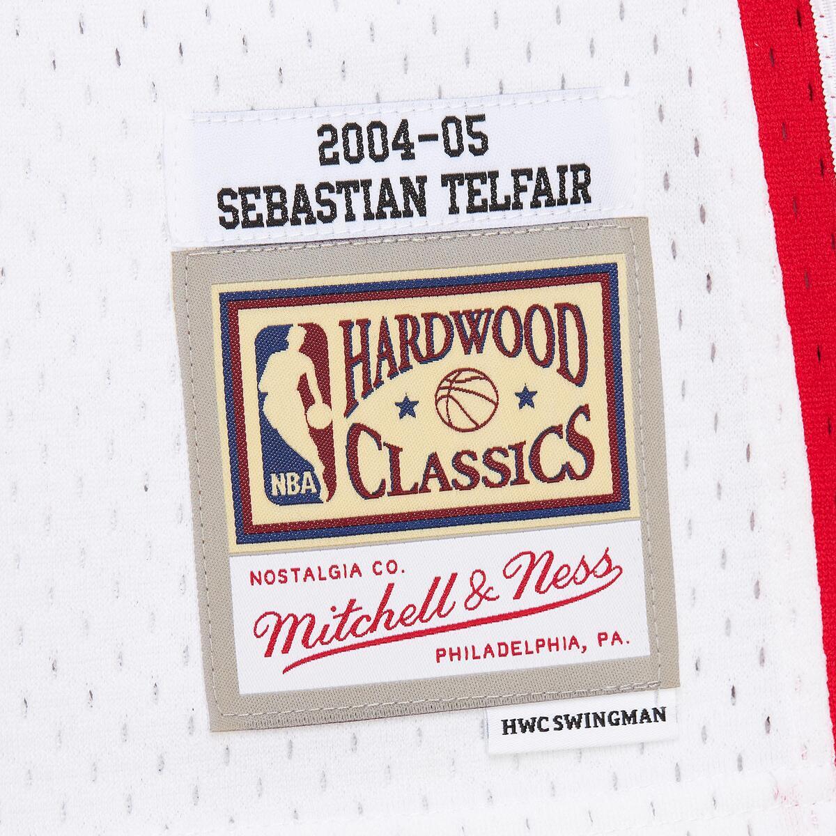 NBA WHITE JERSEY TRAIL BLAZERS 2004 SEBASTIAN TELFAIR - White - Image 4