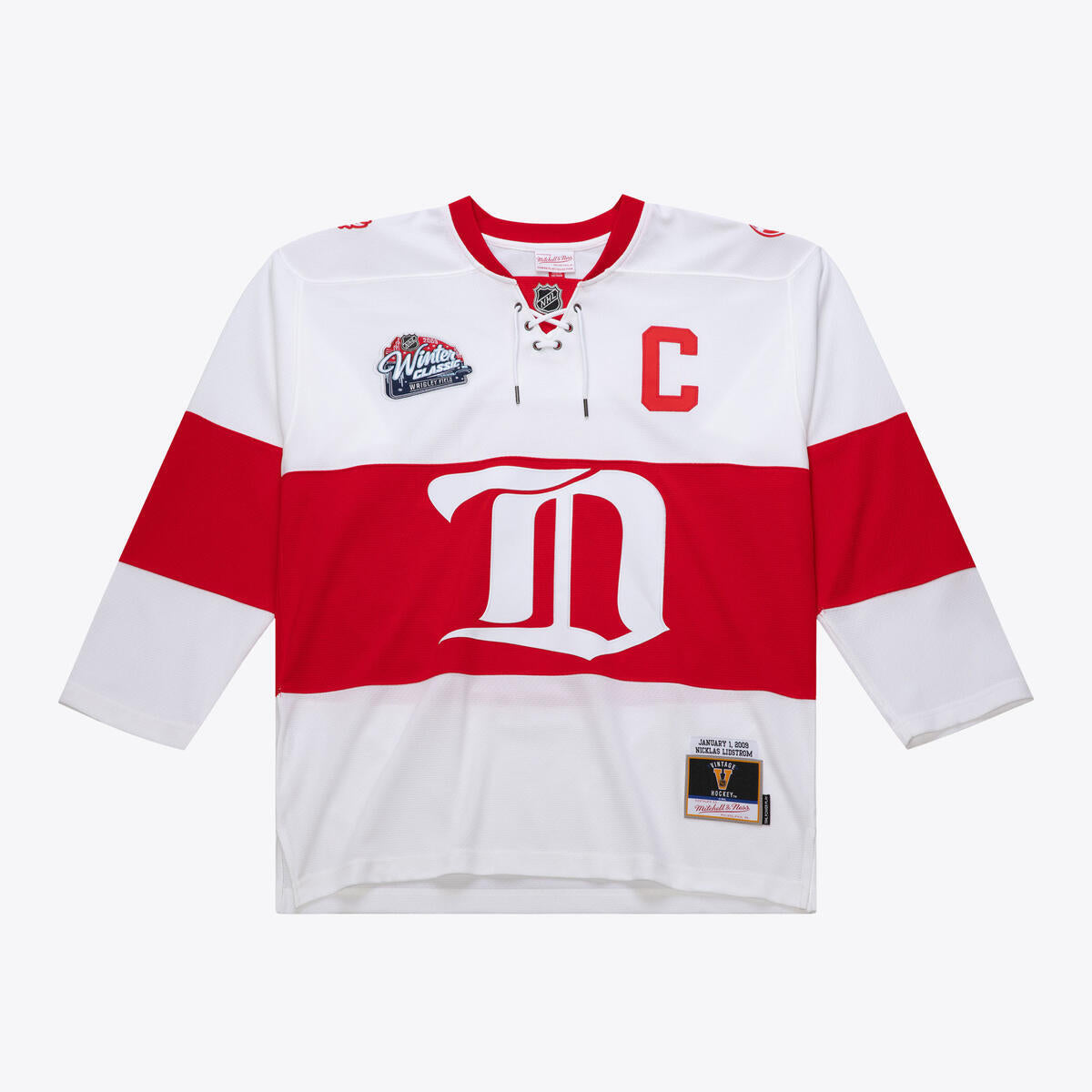 NHL WHITE JERSEY RED WINGS 2008 NICKLAS LIDSTROM - White - Image 2