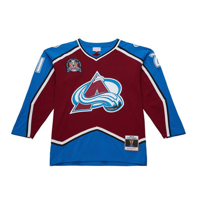 NHL DARK JERSEY AVALANCHE 1995 PETER FORSBERG - Maroon - Image 1