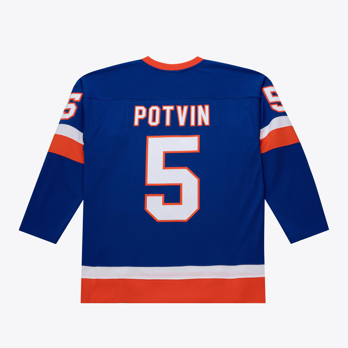 NHL DARK JERSEY ISLANDERS 1982 DENIS POTVIN Blue JY9029-NYIBLUE - Image 4