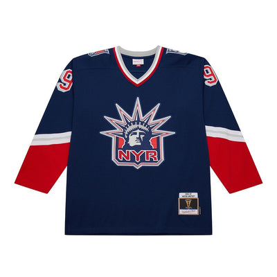 NHL ALTERNATE JERSEY RANGERS 1996 WAYNE GRETZKY - Navy - Image 1