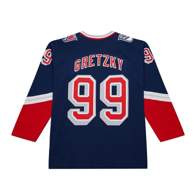 NHL ALTERNATE JERSEY RANGERS 1996 WAYNE GRETZKY - Navy - Image 2