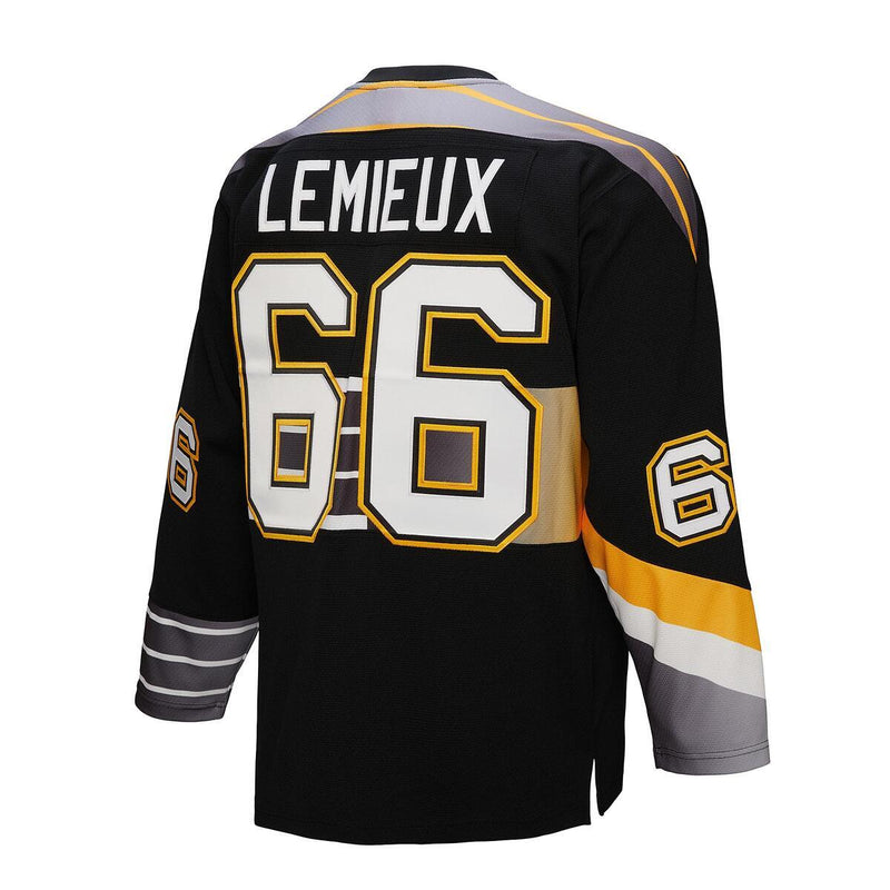 NHL ALTERNATE JERSEY PENGUINS 1996 MARIO LEMIEUX - Black - Image 7