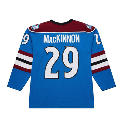 NHL ALTERNATE JERSEY AVALANCHE 2013 NATHAN MACKINNON - Blue - Image 2