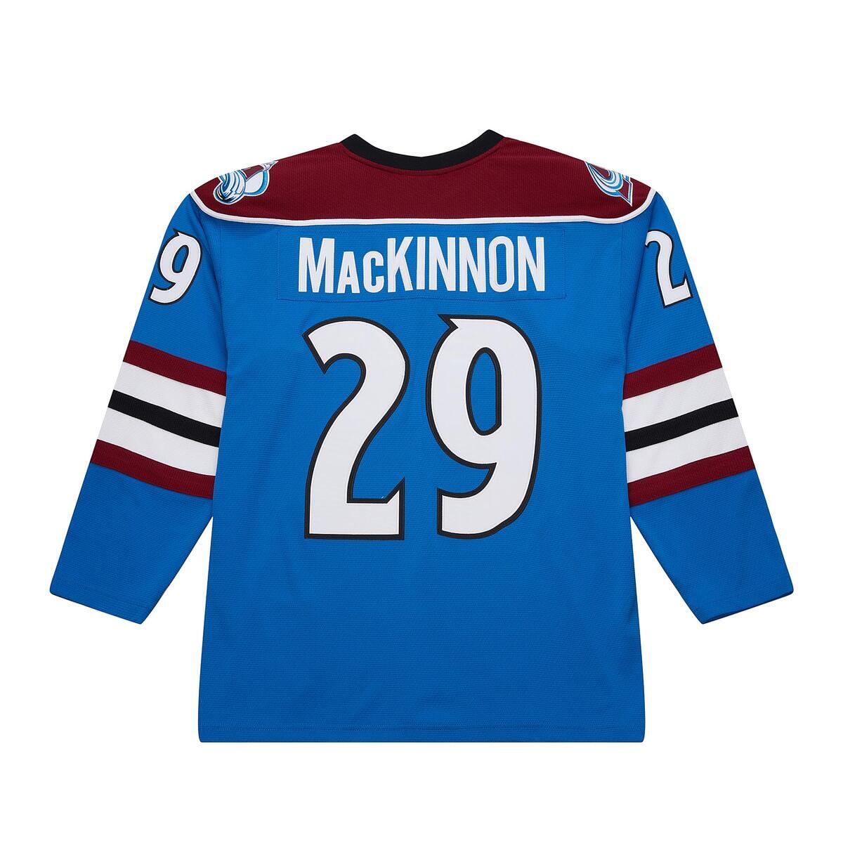 NHL ALTERNATE JERSEY AVALANCHE 2013 NATHAN MACKINNON - Blue - Image 2