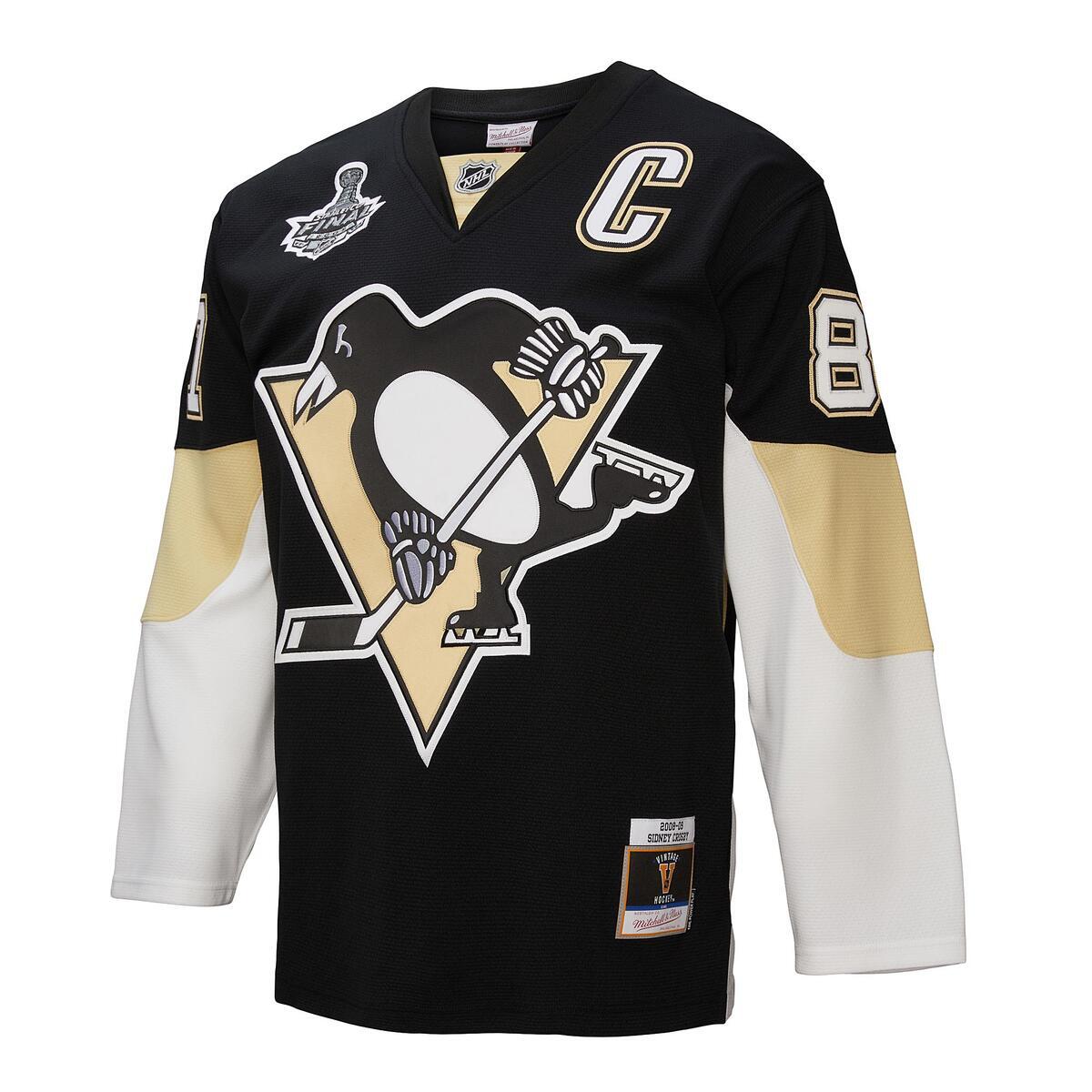 NHL DARK JERSEY PENGUINS 2008 SIDNEY CROSBY Black JY9041-PPEBLCK - Image 9
