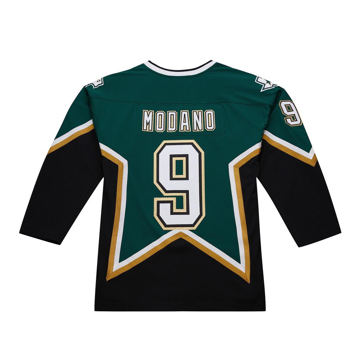 NHL DARK ALTERNATE JERSEY STARS 1998 MIKE MODANO - Green - Image 2