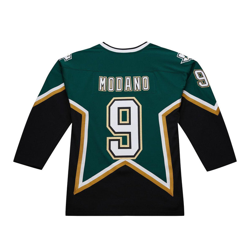 NHL DARK ALTERNATE JERSEY STARS 1998 MIKE MODANO - Green - Image 2