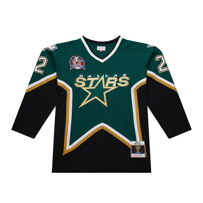 NHL DARK ALTERNATE JERSEY STARS 1998 BRETT HULL - Green - Image 1