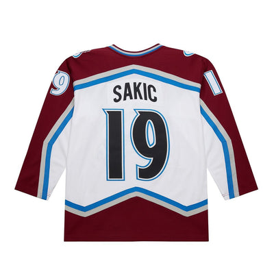 NHL WHITE JERSEY COLORADO AVALANCHE 2000 JOE SAKIC - Image 2