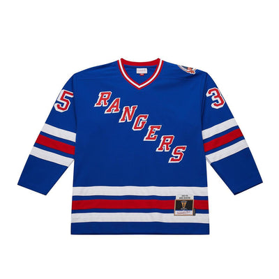 NHL DARK JERSEY RANGERS 1993 MIKE RICHTER - Royal - Image 1