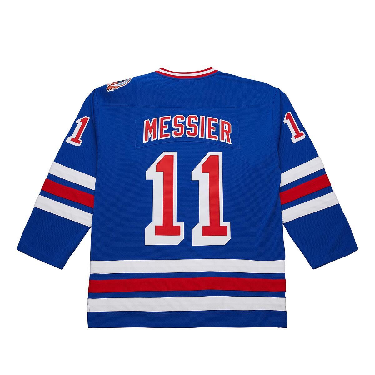 NHL DARK JERSEY RANGERS 1993 MARK MESSIER - Royal - Image 2