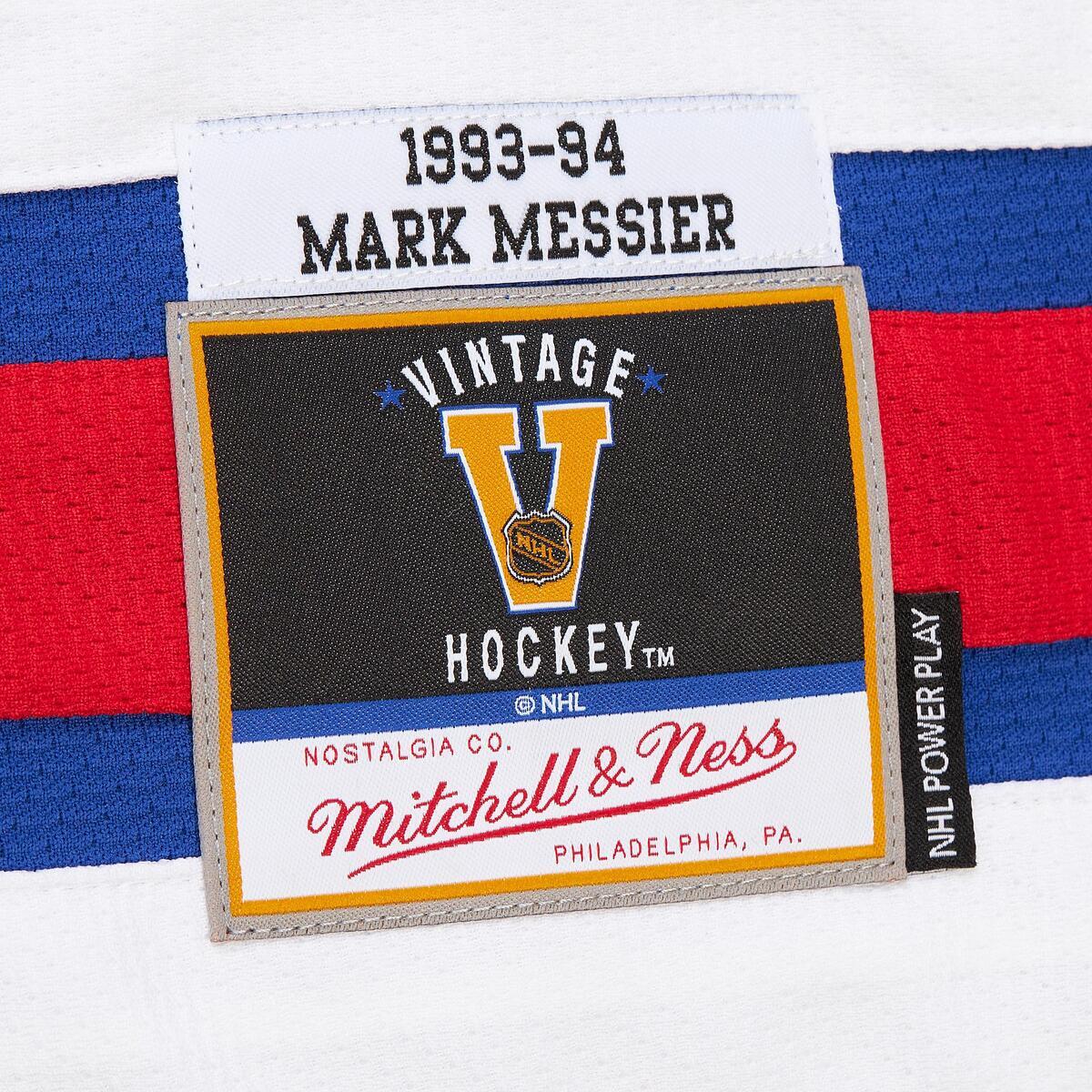 NHL DARK JERSEY RANGERS 1993 MARK MESSIER - Royal - Image 5