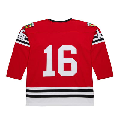 NHL DARK JERSEY BLACKHAWKS 1960 BOBBY HULL - Scarlet - Image 2