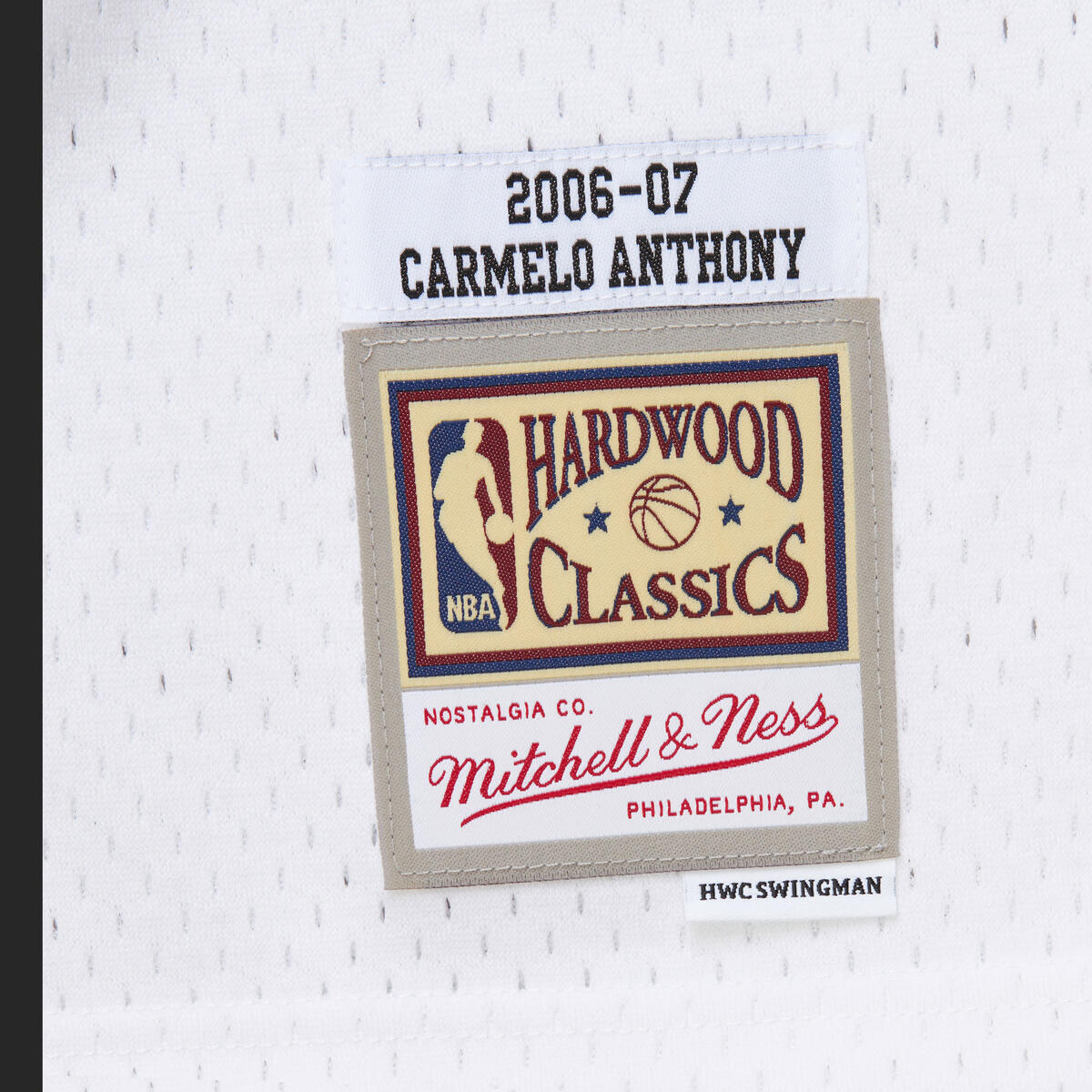 NBA WHITE JERSEY NUGGETS 2006 CARMELO ANTHONY White JY9314-DNUWHIT - Image 5