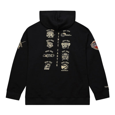 NBA 2024 HOF PREMIUM FLEECE HOODIE MULTI VINCE CARTER Black NN11403-MLTBLCK - Image 2