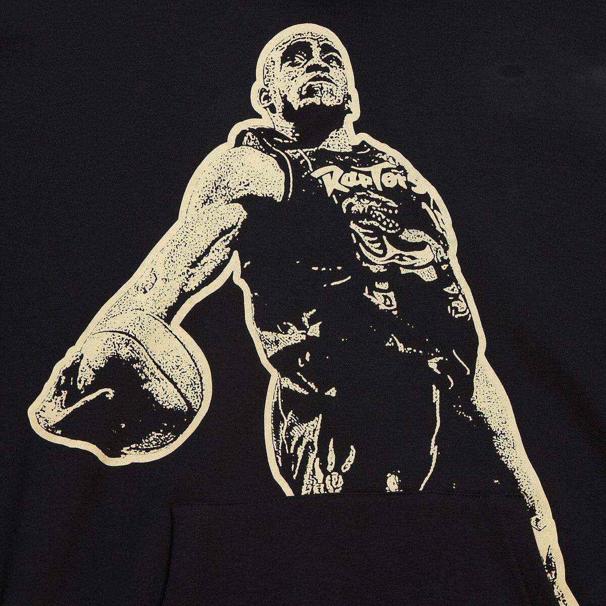 NBA 2024 HOF PREMIUM FLEECE HOODIE MULTI VINCE CARTER Black NN11403-MLTBLCK - Image 3