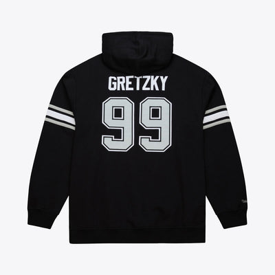 NHL N&N FLEECE HOODIE KINGS 1992 WAYNE GRETZKY - Black - Image 2