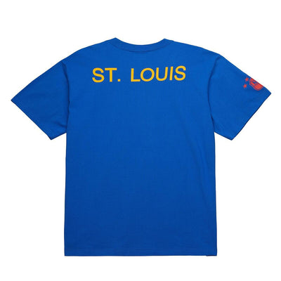 NHL ULTIMATE PLAYER TEE VINTAGE LOGO BLUES BRETT HULL Royal NN8097-SLUROYA - Image 2