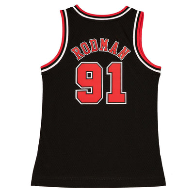 NBA WOMEN'S SWINGMAN JERSEY CHICAGO BULLS 1997 DENNIS RODMAN - Image 2