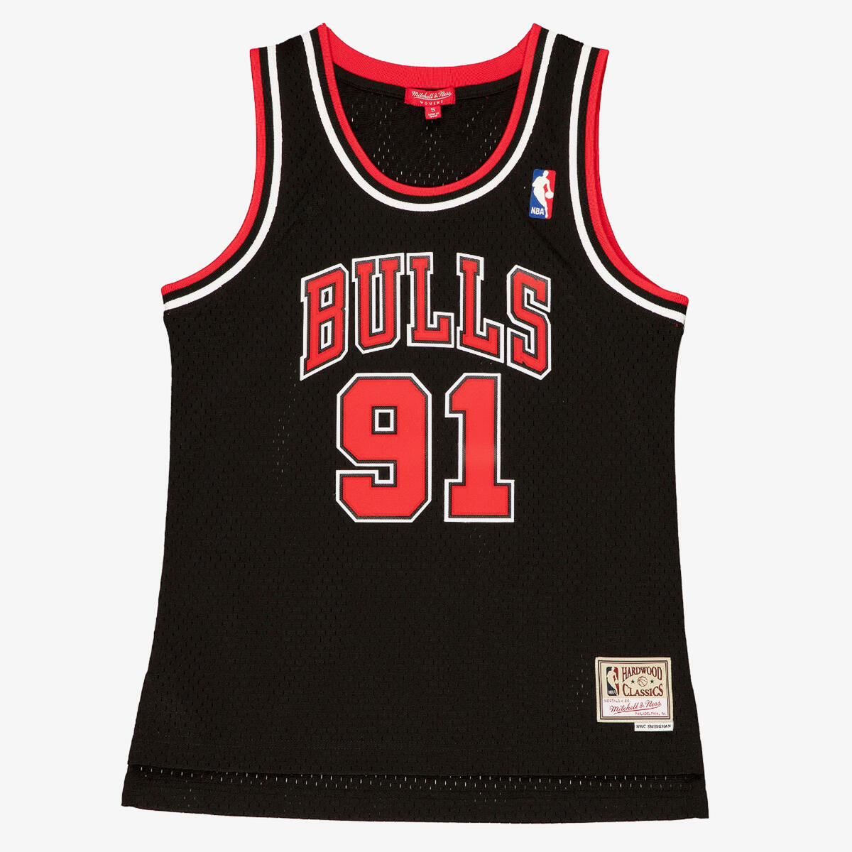 NBA WOMEN'S SWINGMAN JERSEY CHICAGO BULLS 1997 DENNIS RODMAN - Image 7