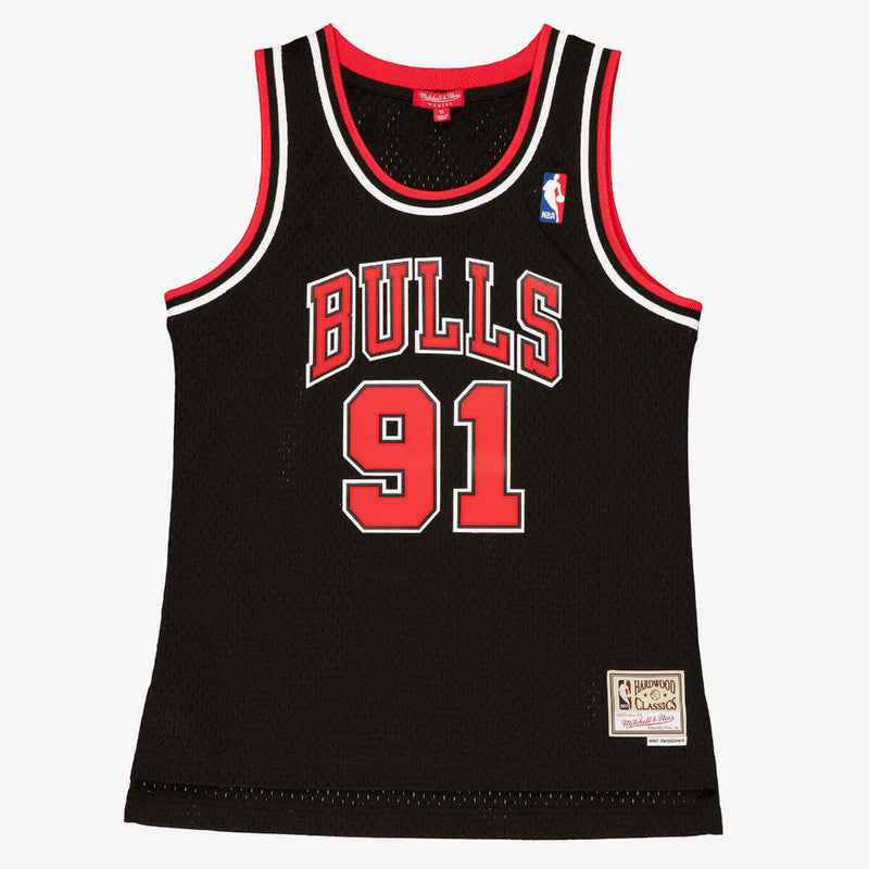 NBA WOMEN'S SWINGMAN JERSEY CHICAGO BULLS 1997 DENNIS RODMAN - Image 7