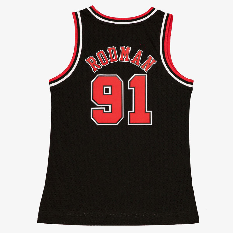 NBA WOMEN'S SWINGMAN JERSEY CHICAGO BULLS 1997 DENNIS RODMAN - Image 8