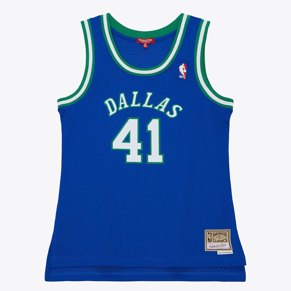 NBA WOMEN'S SWINGMAN JERSEY DALLAS MAVERICKS 1998 DIRK NOWITZKI - Image 1