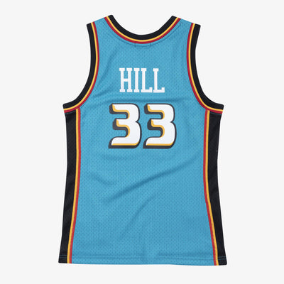 NBA WOMEN'S SWINGMAN JERSEY DETROIT PISTONS 1998 GRANT HILL - Image 2