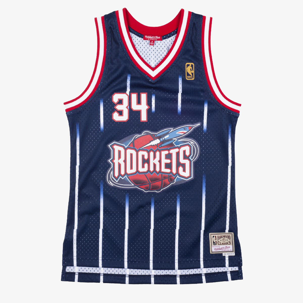 NBA WOMEN'S SWINGMAN JERSEY HOUSTON ROCKETS 1996 HAKEEM OLAJUWON - Image 1