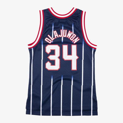 NBA WOMEN'S SWINGMAN JERSEY HOUSTON ROCKETS 1996 HAKEEM OLAJUWON - Image 2
