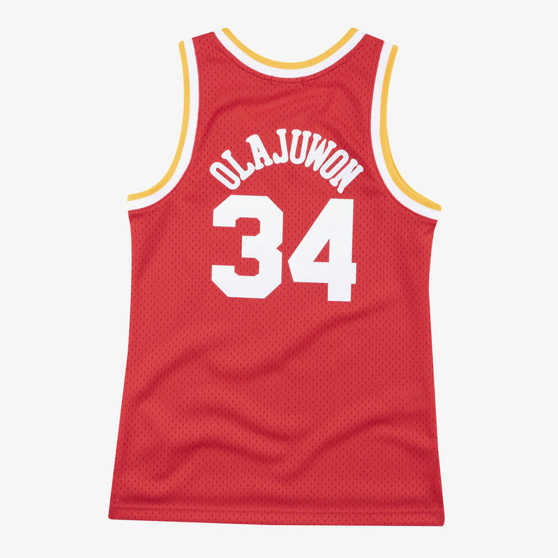 NBA WOMEN'S SWINGMAN JERSEY HOUSTON ROCKETS 1993 HAKEEM OLAJUWON - Image 2