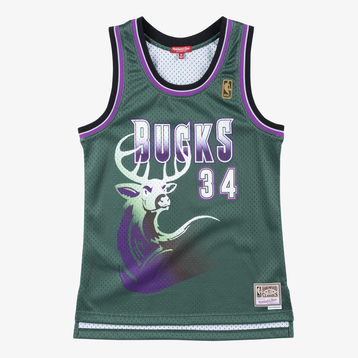 NBA WOMEN'S SWINGMAN JERSEY MILWAUKEE BUCKS 1996 RAY ALLEN - Image 1