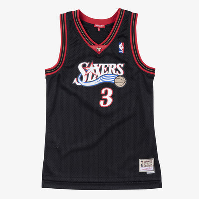 NBA WOMEN'S SWINGMAN JERSEY PHILADELPHIA 76ERS 2000 ALLEN IVERSON - Image 1