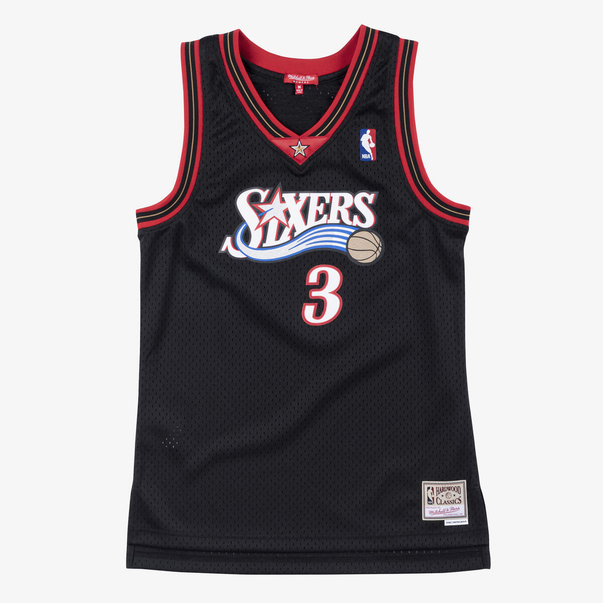NBA WOMEN'S SWINGMAN JERSEY PHILADELPHIA 76ERS 2000 ALLEN IVERSON - Image 1