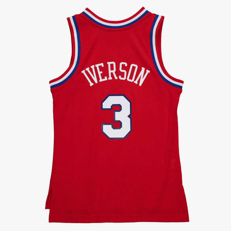 NBA WOMEN'S SWINGMAN JERSEY PHILADELPHIA 76ERS 2002 ALLEN IVERSON - Image 2