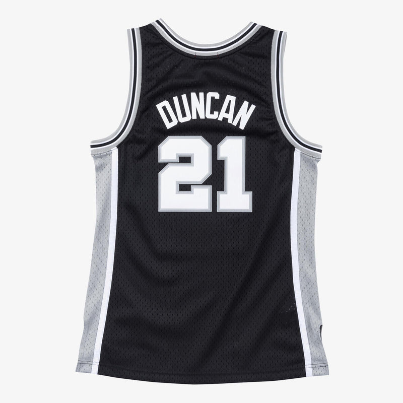 NBA WOMEN'S SWINGMAN JERSEY SAN ANTONIO SPURS 1998 TIM DUNCAN - Image 2
