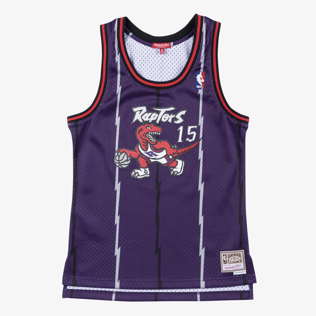 NBA WOMEN'S SWINGMAN JERSEY TORONTO RAPTORS 1998 VINCE CARTER - Image 1
