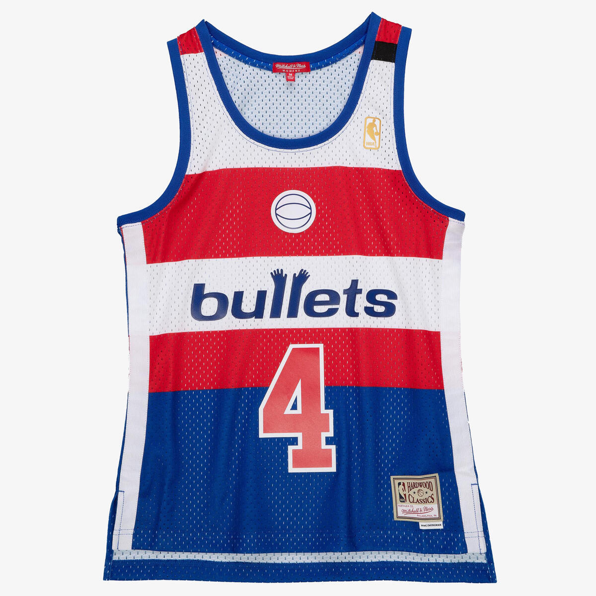 NBA WOMEN'S SWINGMAN JERSEY WASHINGTON BULLETS 1996 CHRIS WEBBER - Image 1