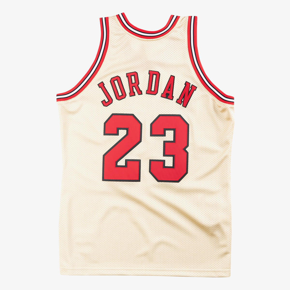 NBA GOLD BASKETBALL JERSEY BULLS 1995 MICHAEL JORDAN - Gold - Image 2