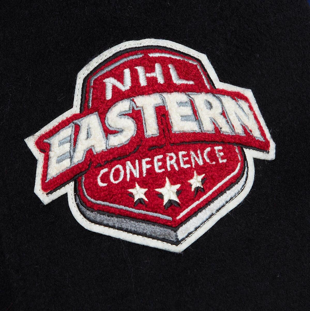 NHL TEAM LEGACY VARSITY JACKET RANGERS - Royal-Black - Image 4