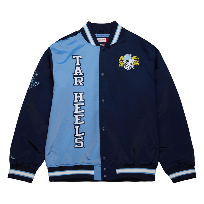 NCAA TEAM OG 2.0 LIGHTWEIGHT SATIN JACKET NORTH CAROLINA - Navy - Image 1