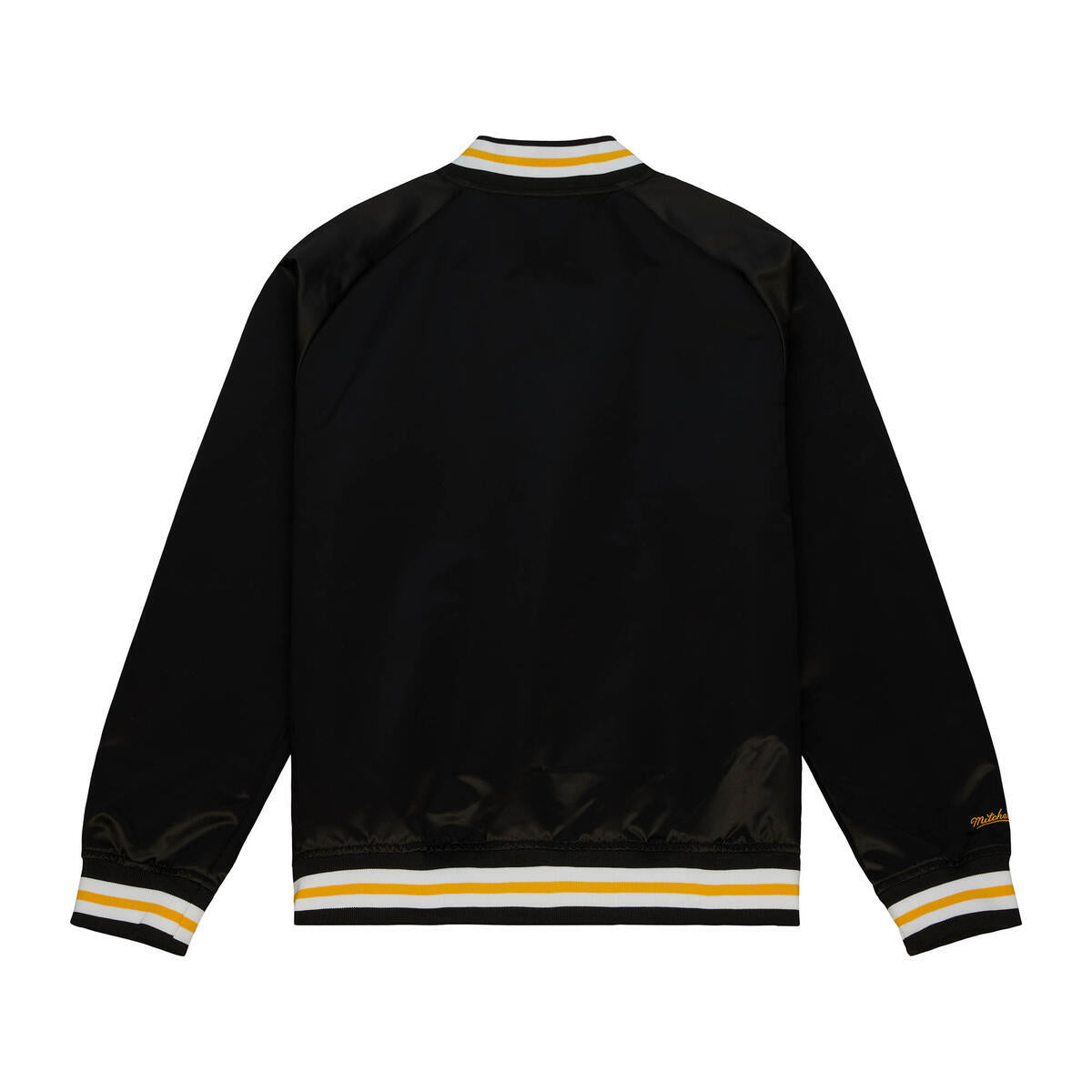 NHL HERITAGE LIGHTWEIGHT SATIN JACKET BRUINS Black OJBF6880-BBNYYPPPBLCK - Image 2