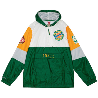 NBA HWC NIGHT SURPRISE WIN WINDBREAKER ROCKETS Dark Green OJPO5379-SDRYYPPPDKGN - Image 1