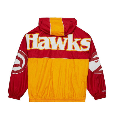 NBA TEAM OG 2.0 ANORAK WINDBREAKER HAWKS Scarlet OJPO5527-AHAYYPPPSCAR - Image 2