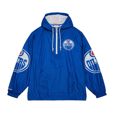 NHL TEAM OG 2.0 ANORAK WINDBREAKER OILERS Royal OJPO5527-EDOYYPPPROYA - Image 1
