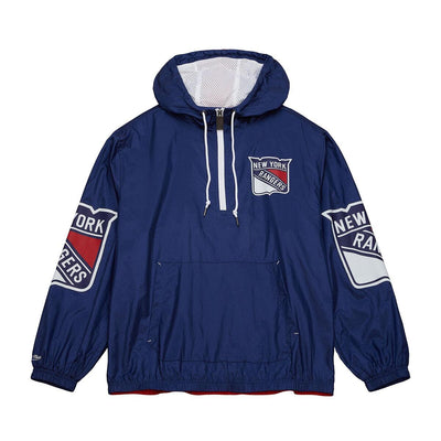NHL TEAM OG 2.0 ANORAK WINDBREAKER RANGERS Royal OJPO5527-NYAYYPPPROYA - Image 1