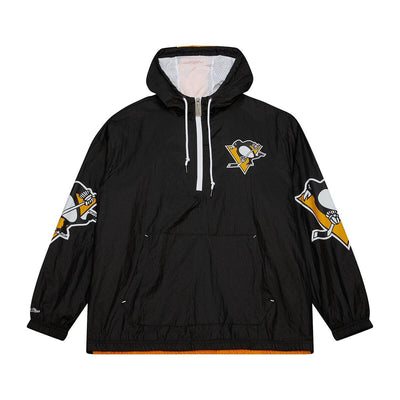NHL TEAM OG 2.0 ANORAK WINDBREAKER PENGUINS Black OJPO5527-PPEYYPPPBLCK - Image 1